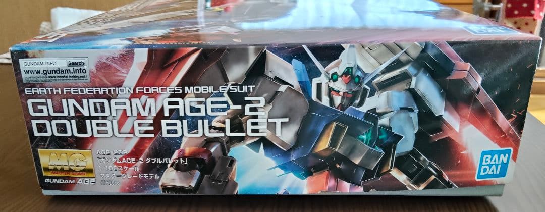 MG ガンダムAGE-2 ダブルバレット (青版)
