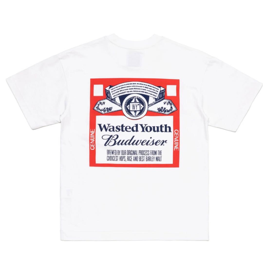 トップス BUDWEISER T-SHIRT wasted youth