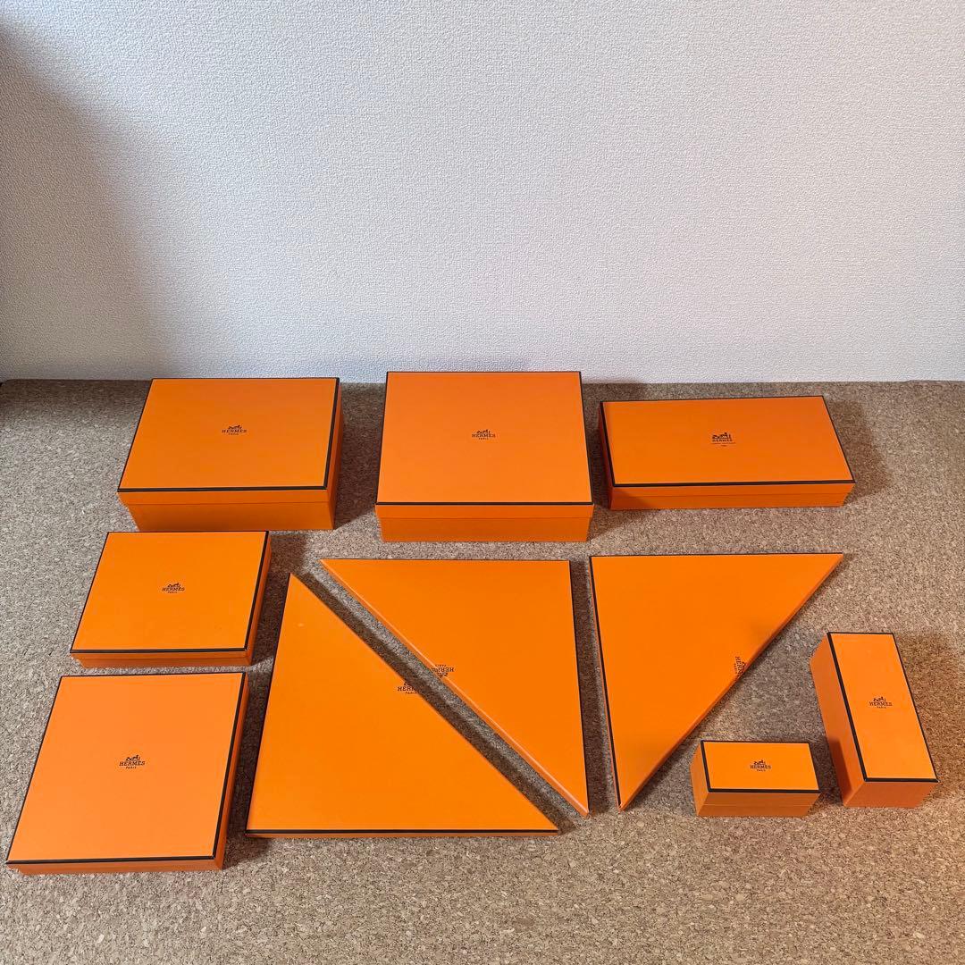 【極美品多数】HERMESエルメス 空箱 40点　まとめ売り