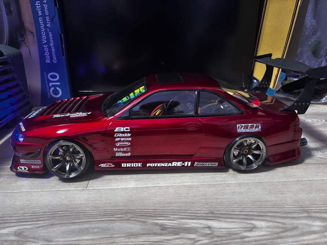RCドリフトカー用　日産 シルビア S14 ボディのみ