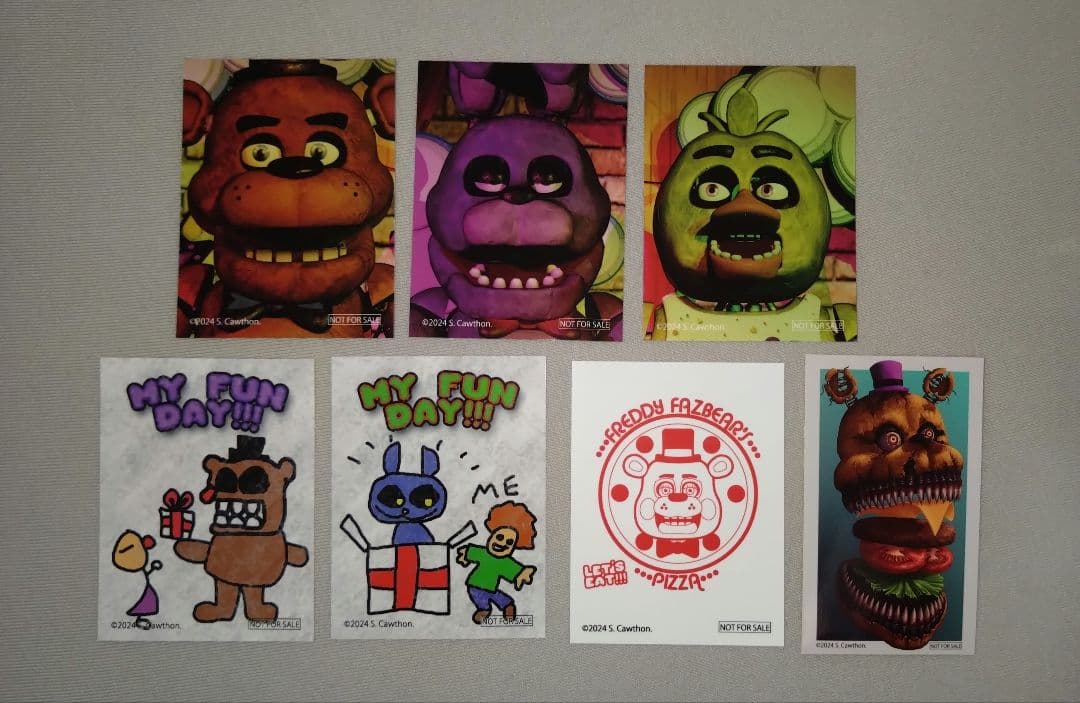 フレディーズ INFOLENS GEEK SHOP オリジナルステッカー コンプ