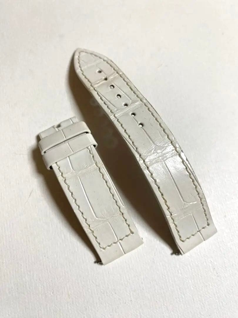 16mm フランクミュラー 純正 ホワイト ストラップ ベルト