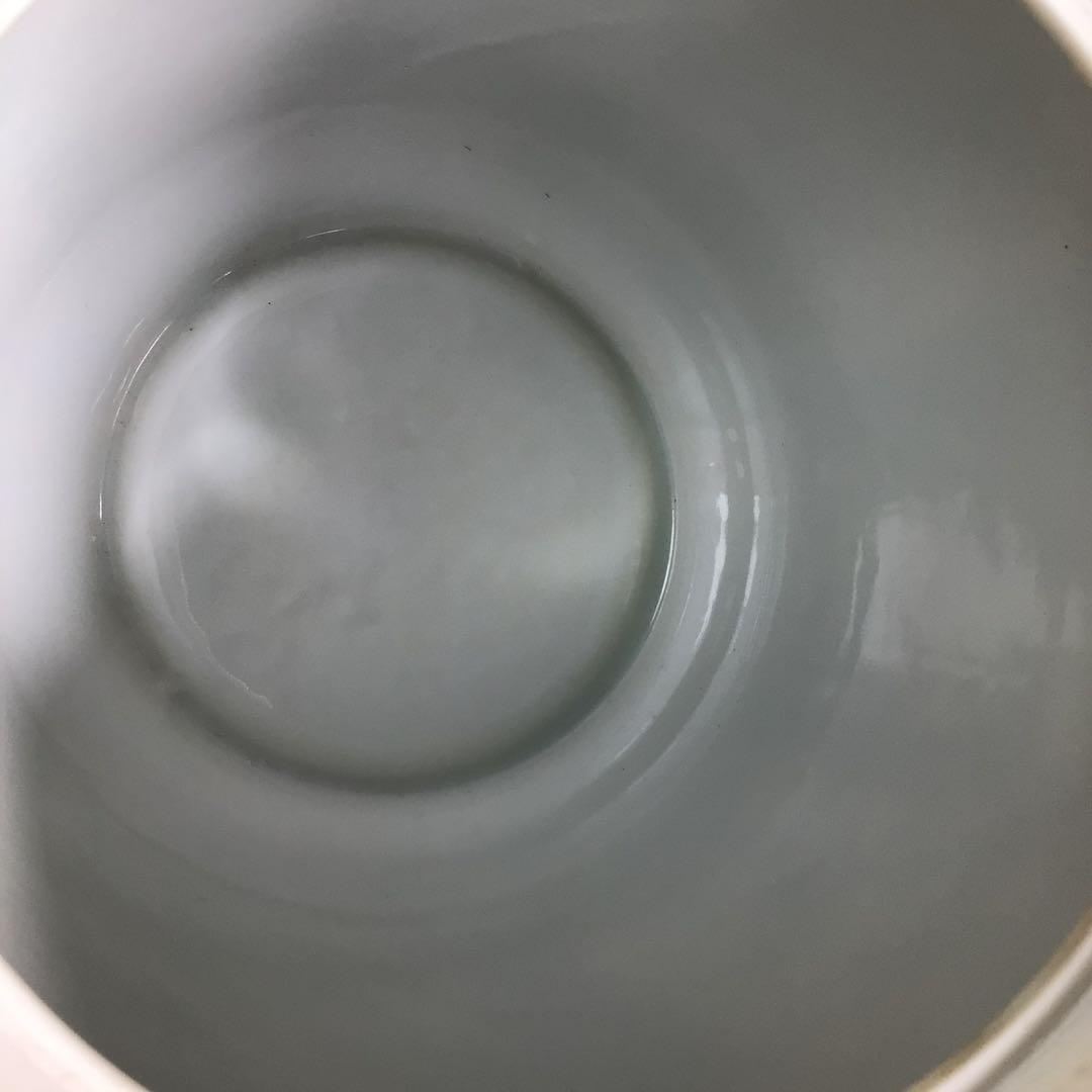 Ｐ９７８　水指　『千古窯造』『染付竹雀文』『一重口水指』　共箱　茶道具