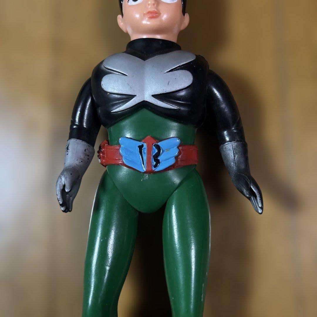 昭和レトロ 超人バロム1面とれソフビ