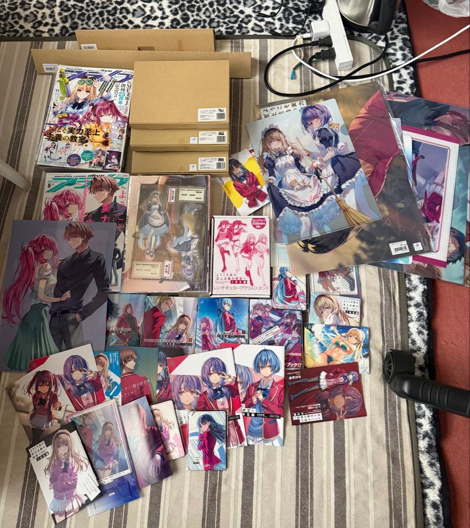 ようこそ実力至上主義の教室へ3年生　小説　1巻〜3巻　店舗特典　初版　公式