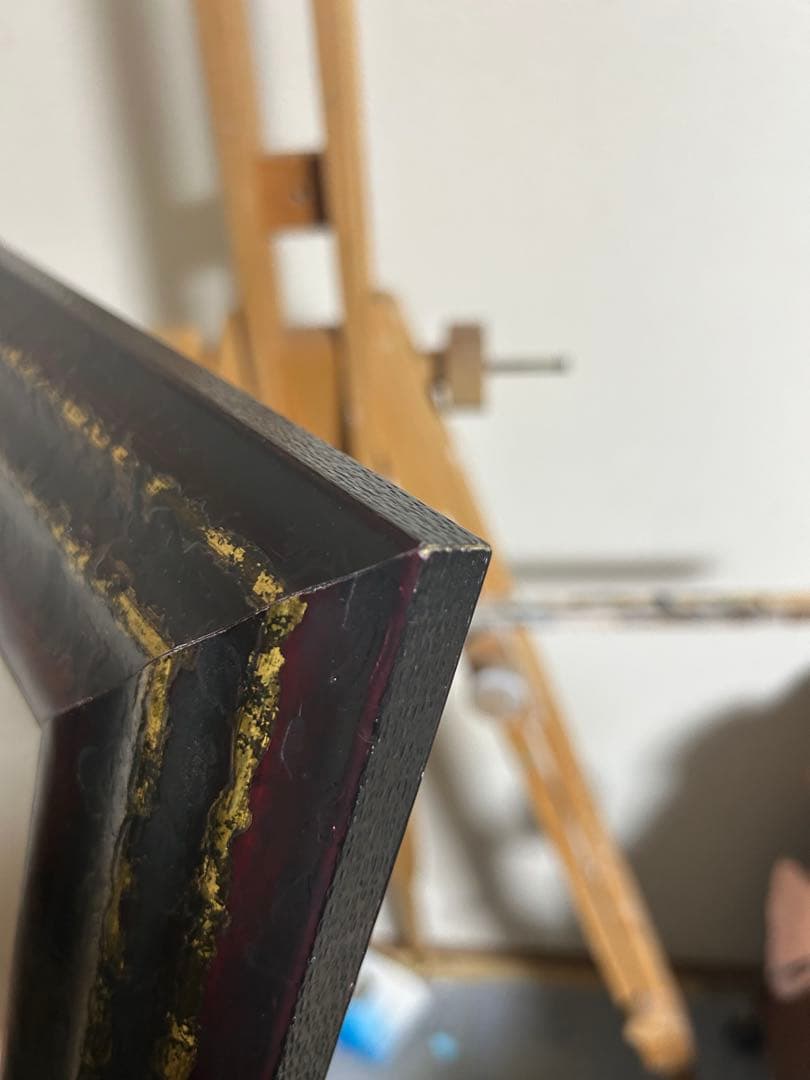 油彩額縁 【保存品】