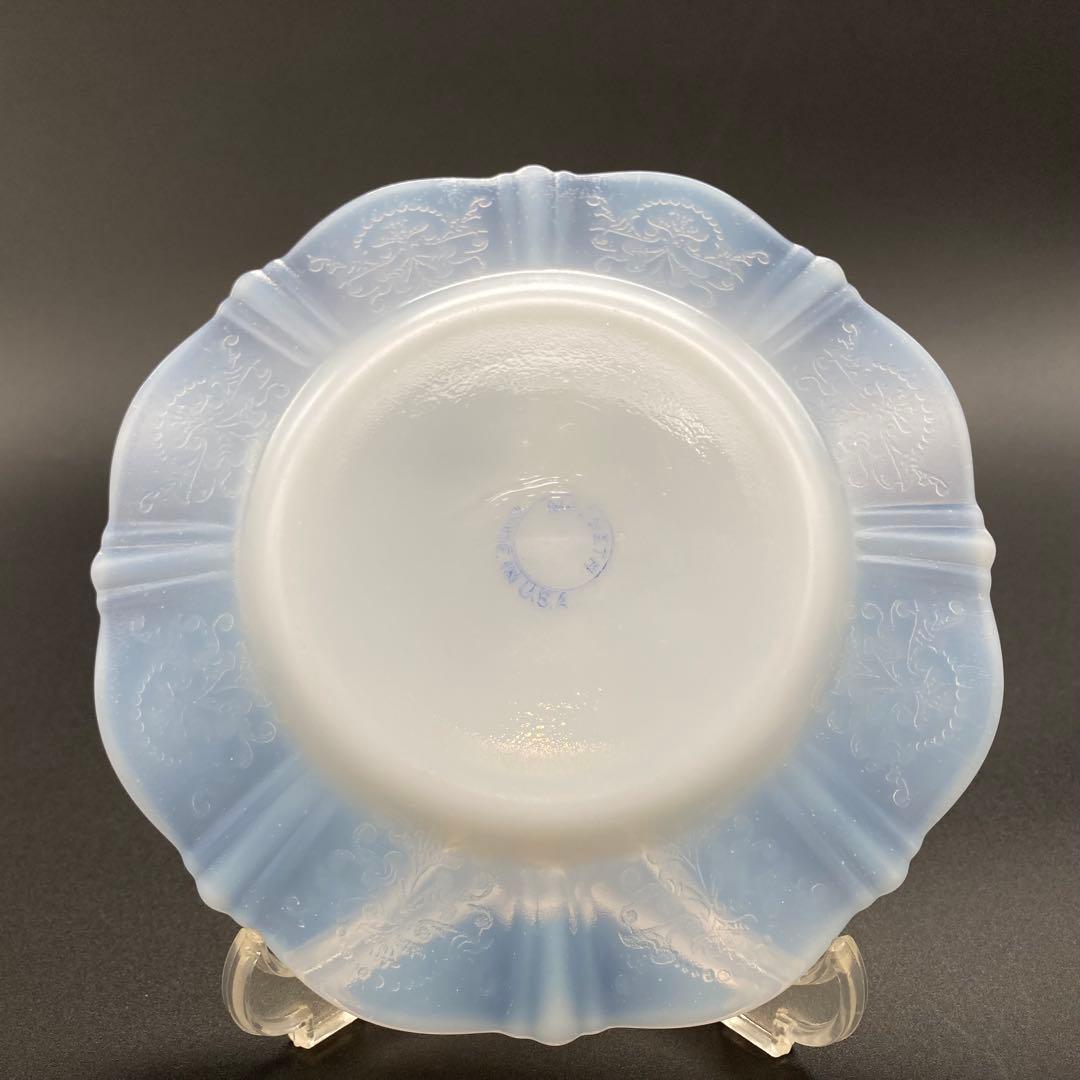 マクベスエバンス オパールセントガラス プレート 2枚セット