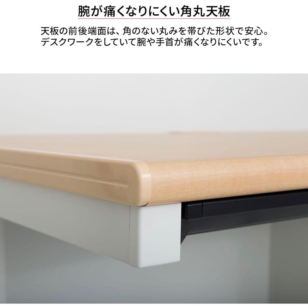 プラス オフィス デスク 事務机 幅100 奥行70 SH-107H