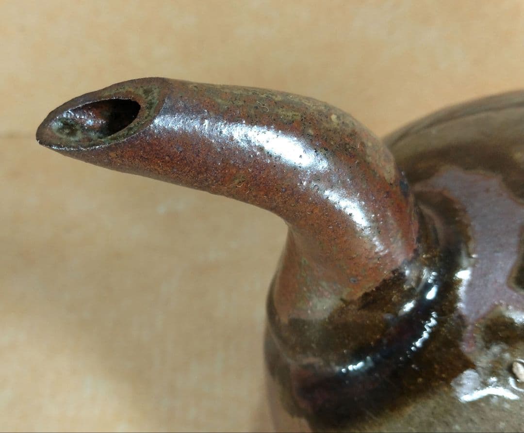 目がハート！大珍品【本物保証】金城次郎 壷屋焼 カラカラ(笑魚）共箱 人間国宝