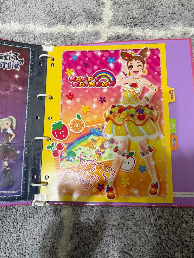 AIKATSU! 9POCKETS BINDERとアイカツカード38枚