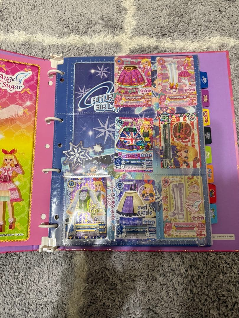 AIKATSU! 9POCKETS BINDERとアイカツカード38枚
