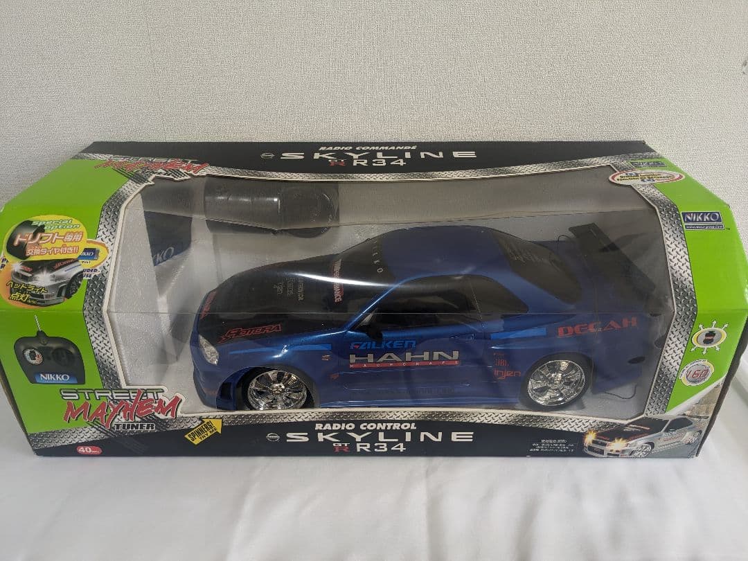 スカイライン R34 GTR ニッコー ラジコン リモコン