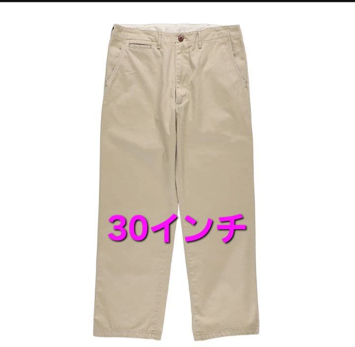 25AW スタンダードカリフォルニア チノパンツ ワイドシルエット