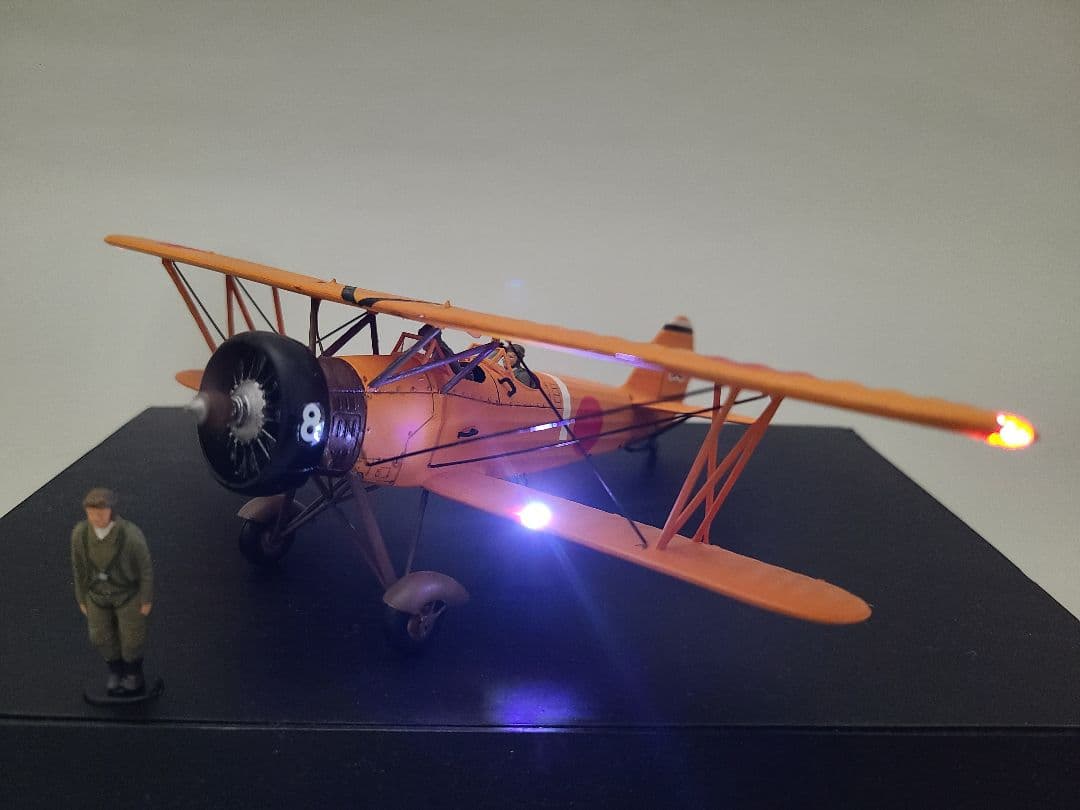 tomoya 九五式中間練習機(赤とんぼ)大刀洗リアルモーターライズ完成品