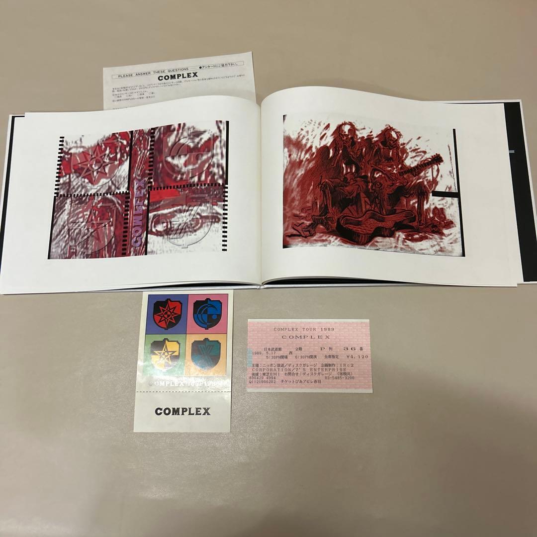 COMPLEXコンサート Ｔシャツ  未使用➕おまけ