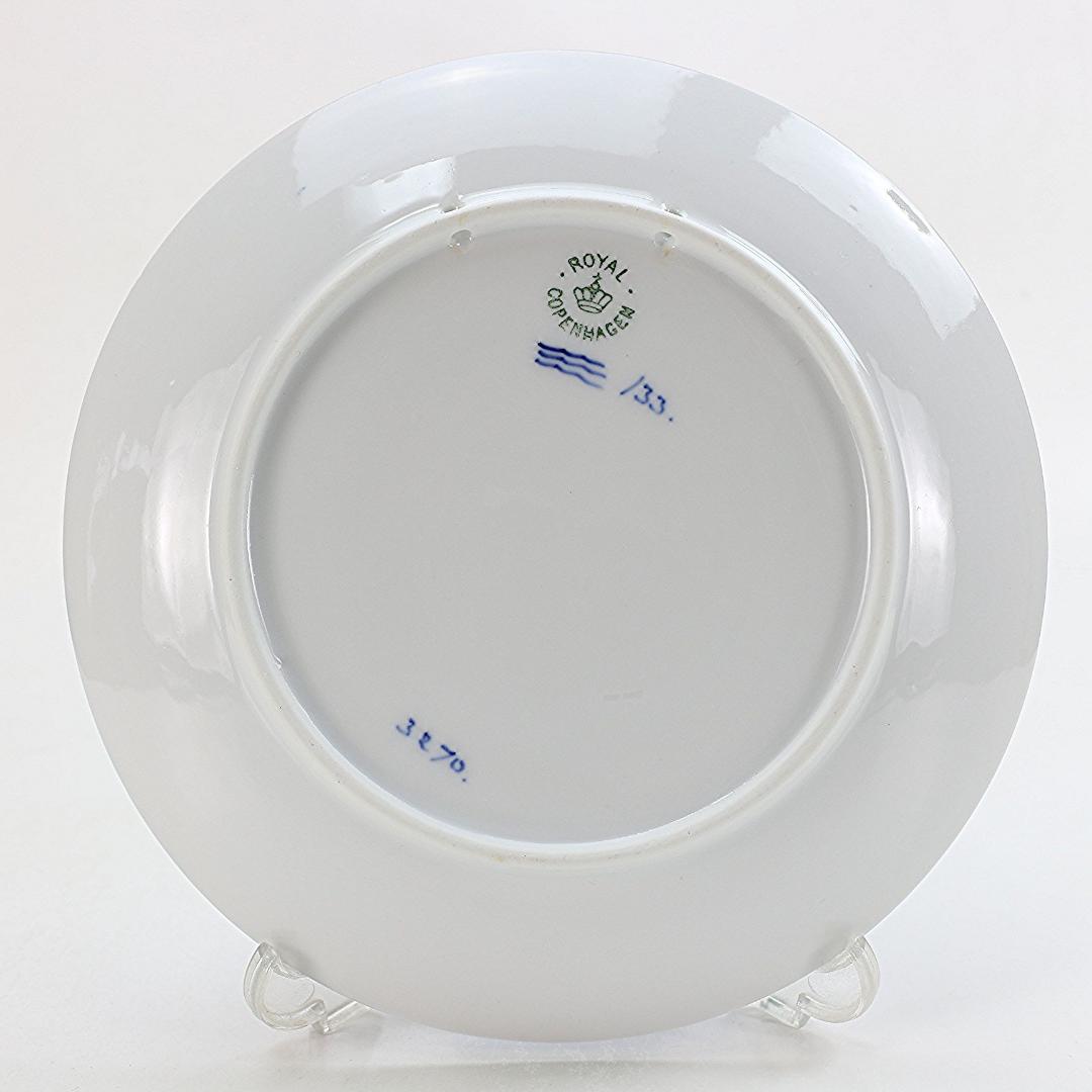 1912年 「クリスマスツリーと老夫婦」 イヤープレート ロイヤルコペンハーゲン