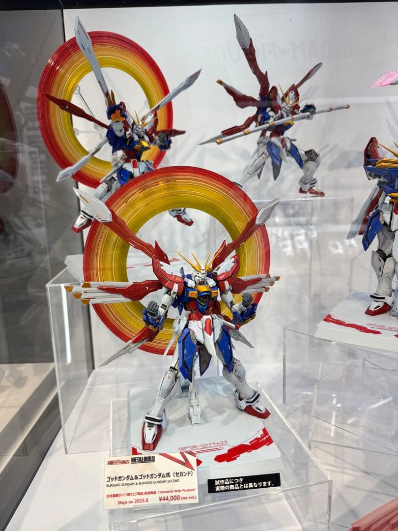 新品　二次出荷　メタルビルド ゴッドガンダム　弐　BURNING GUNDAM