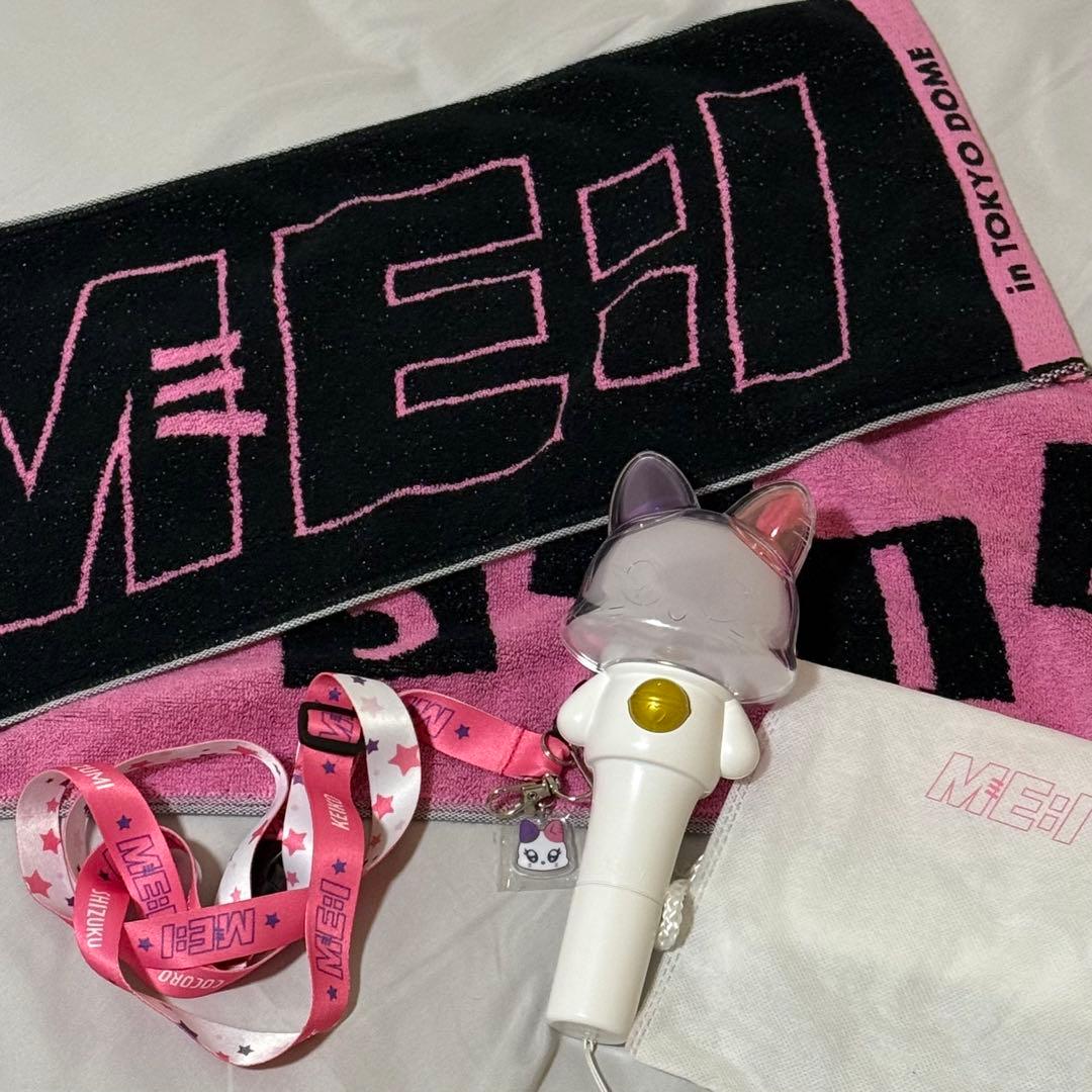 ME:I ミーアイ ペンライト ラポスタ タオル ペンライトストラップ