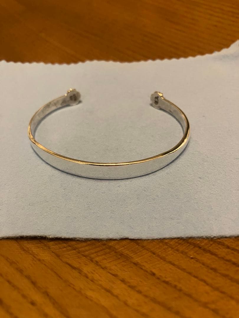 クロムハーツ　フラット　バングル　CHプラス