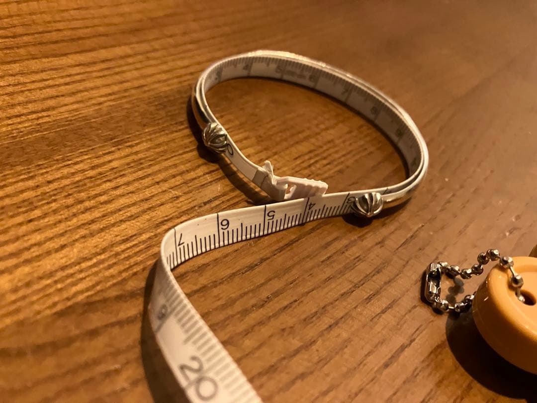 クロムハーツ　フラット　バングル　CHプラス