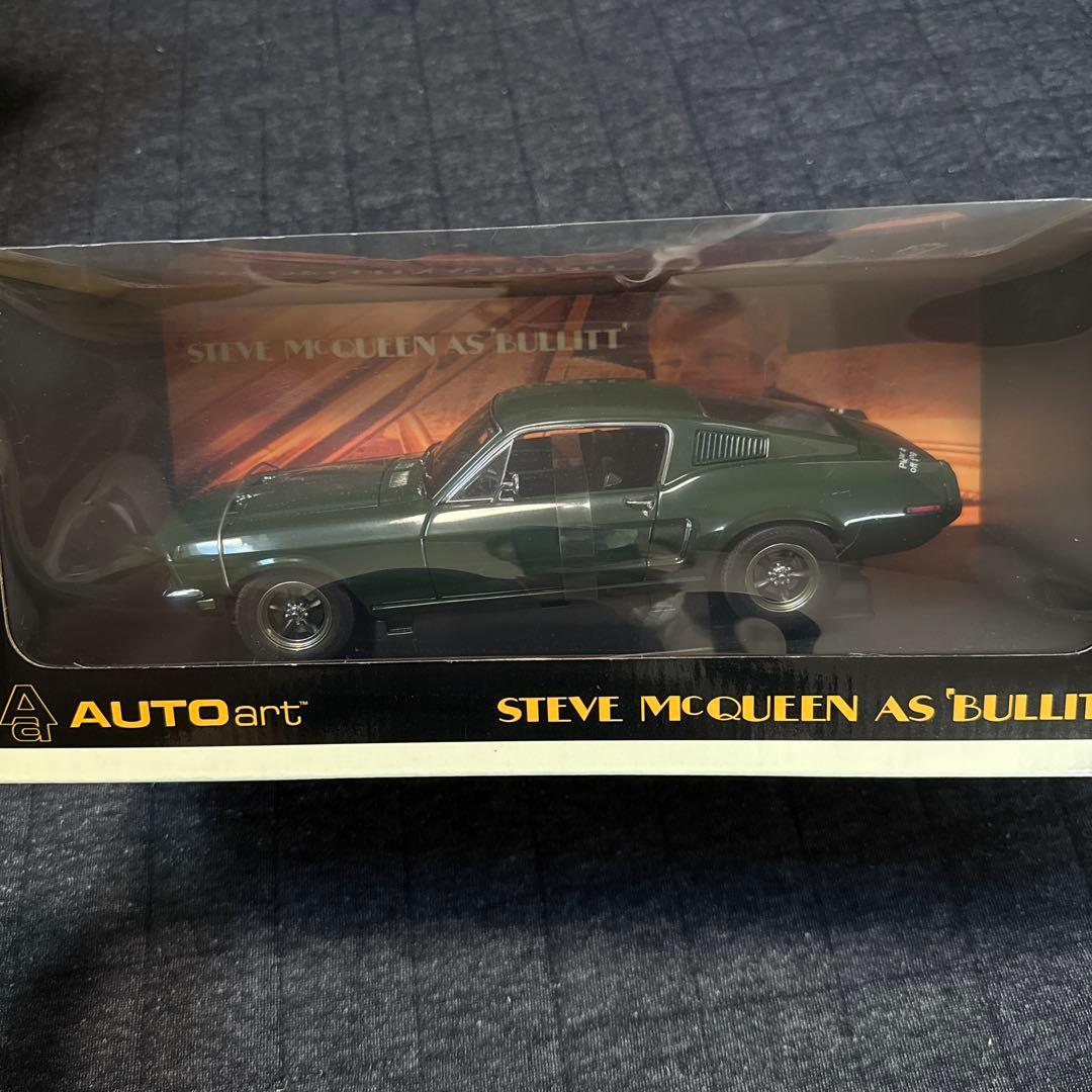 オートアート 1/18 ブリット マスタング オリジナル ダイキャストモデル