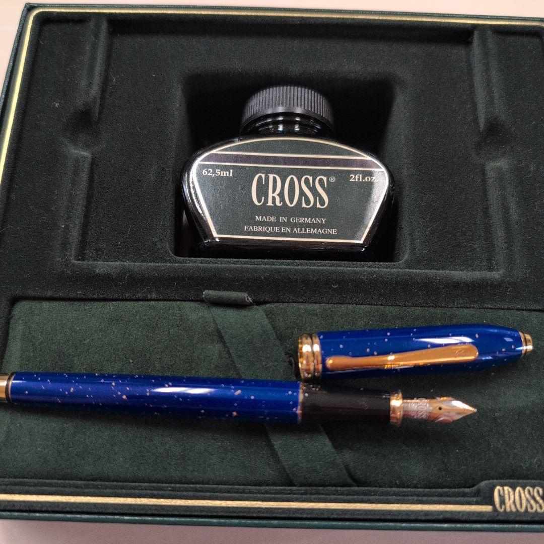 CROSS ラピスラズリ 万年筆　　未使用
