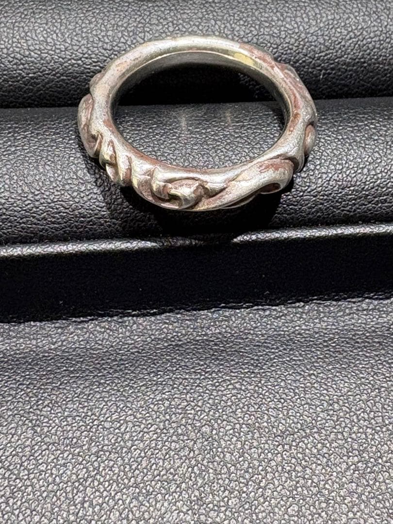 CHROME HEARTS クロムハーツ リング　指輪　スクロールバンドリング