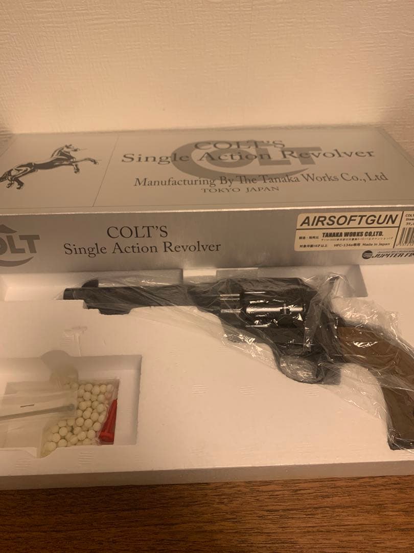 タナカ　saa シングルアクションアーミー。コーチビジネスバッグセット