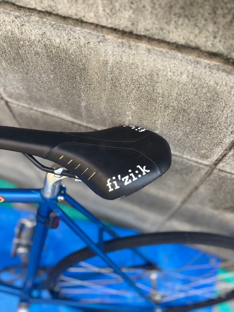 シングルスピードピストバイク 青