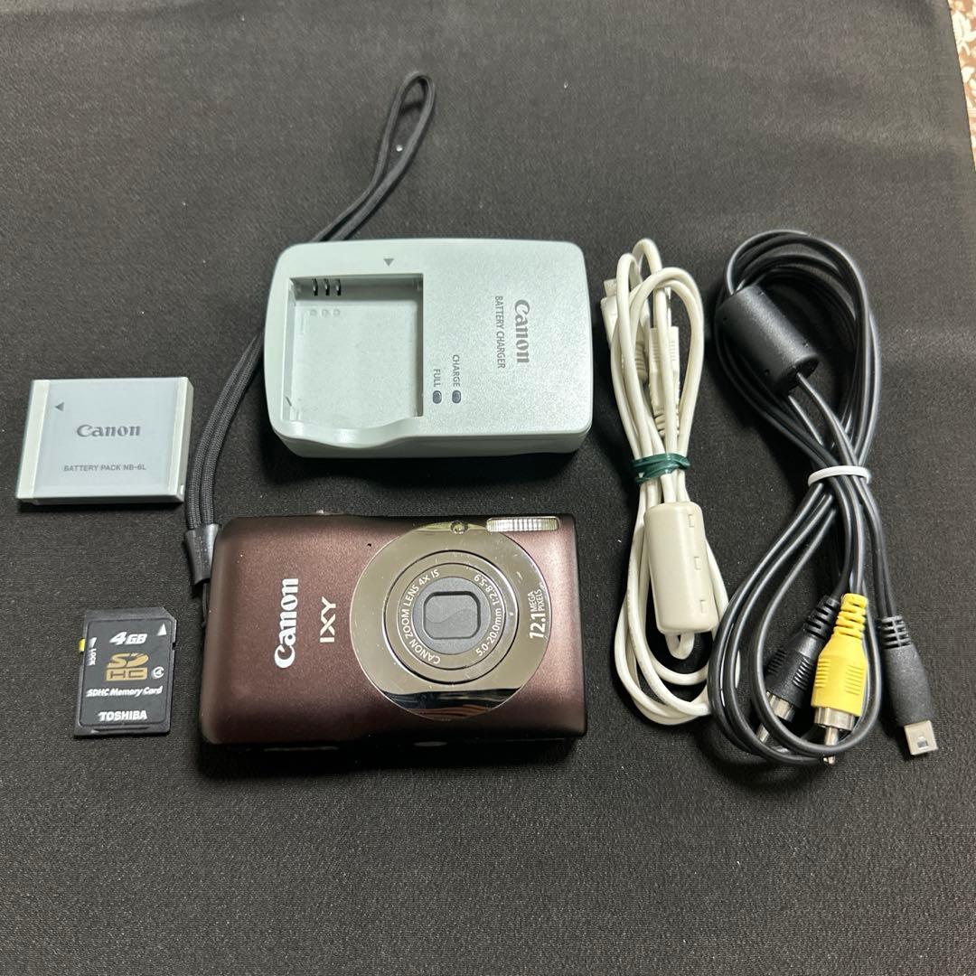 【動作確認済み】CASIO IXY 210F デジタルカメラ ブラウン