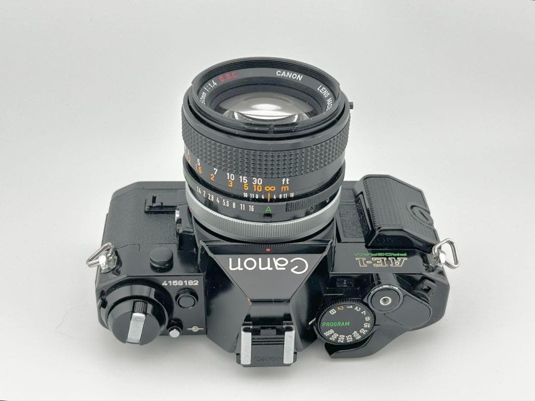 【完動品】　Canon AE-1 + FD 50mm S.S.C　動作確認済