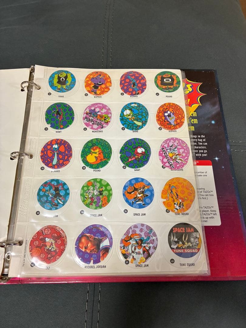 Space Jam TAZOコレクターズアルバム