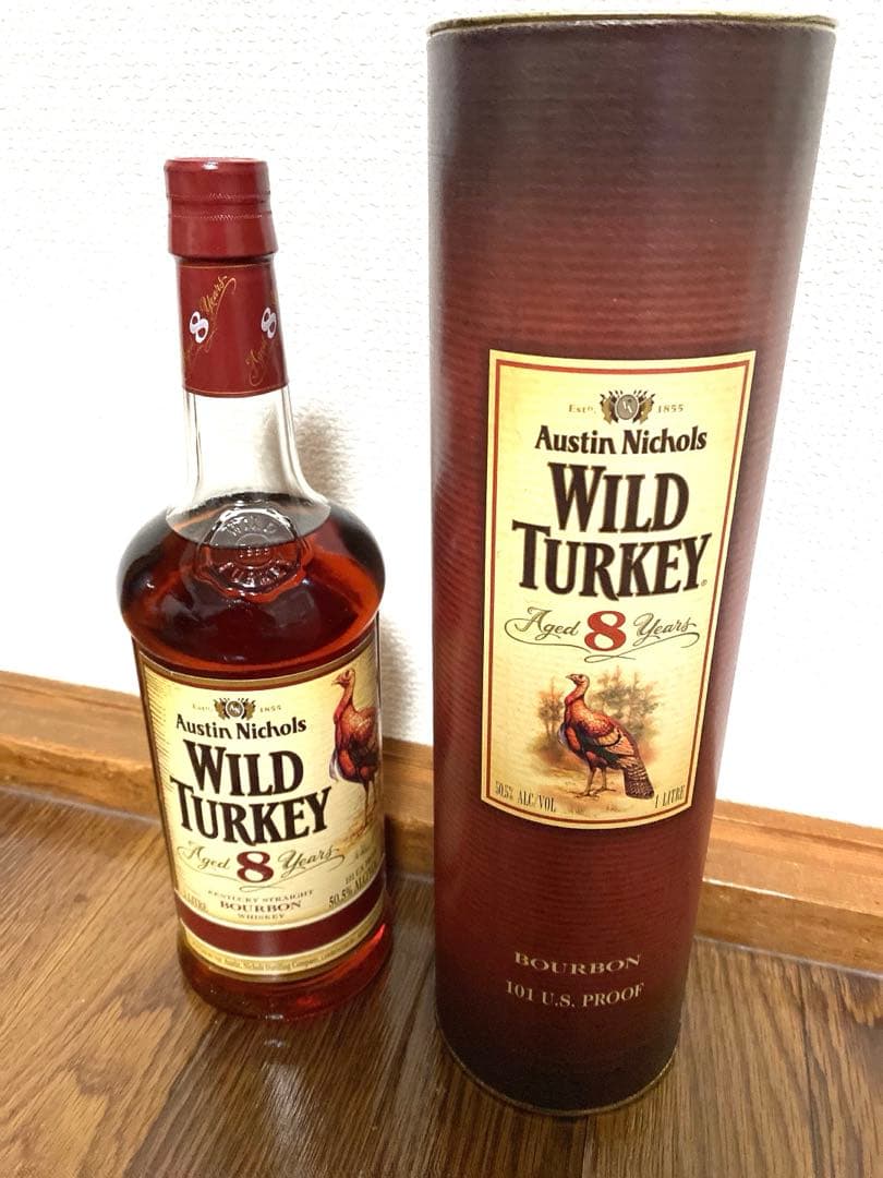 WILD TURKEY 8年　旧ボトル