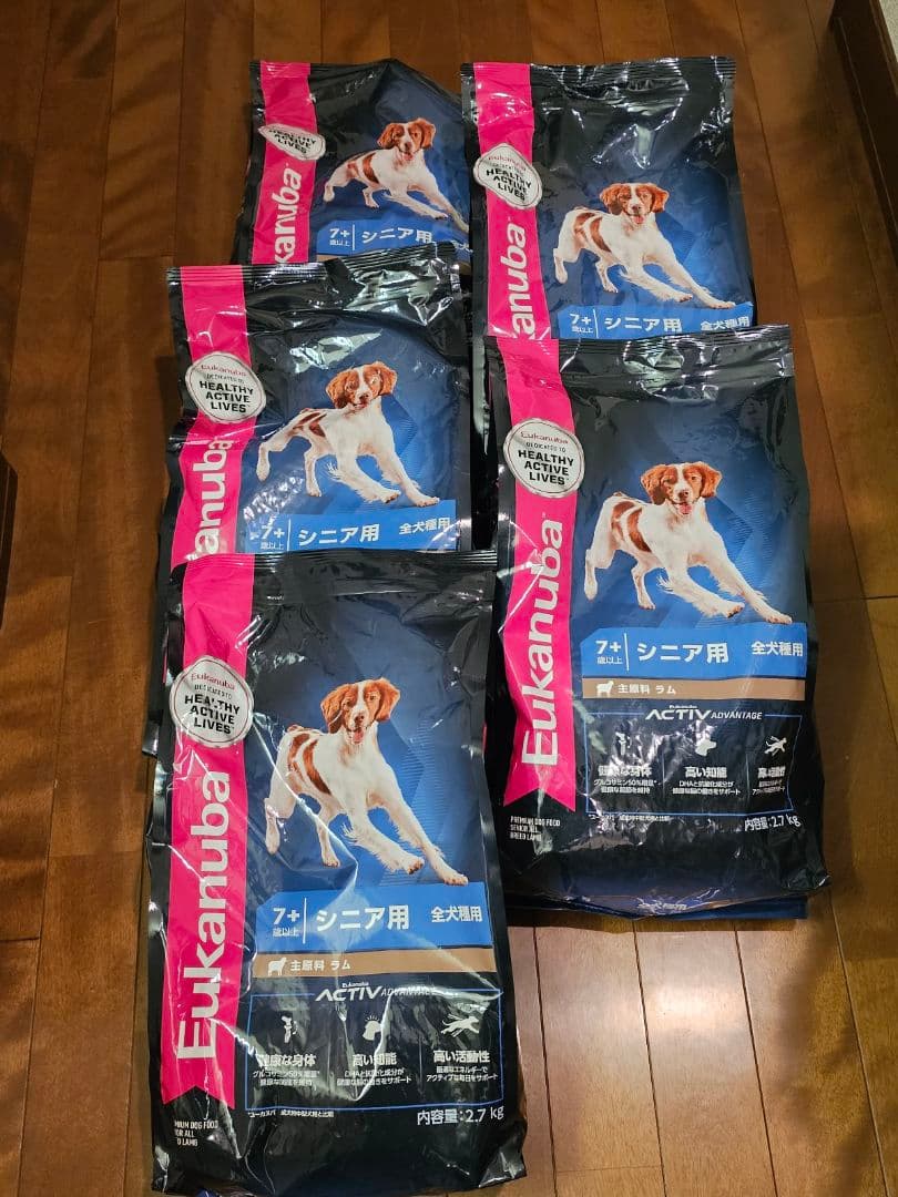 ユーカヌバ シニア ラム&ライス /7歳以上 全犬種用 2.7kg