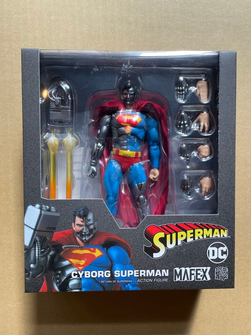アメコミ MAFEX No.164 CYBORG SUPERMAN RETURN OF j