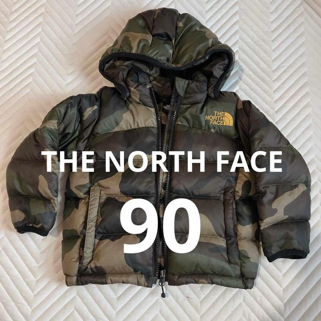 THE NORTH FACE✨迷彩柄ダウンコート90cm