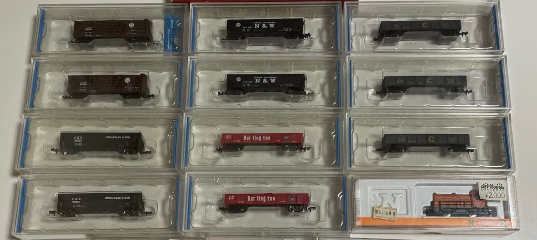 Nゲージ 貨物車 バックマン Bachmann Trains 12体セット