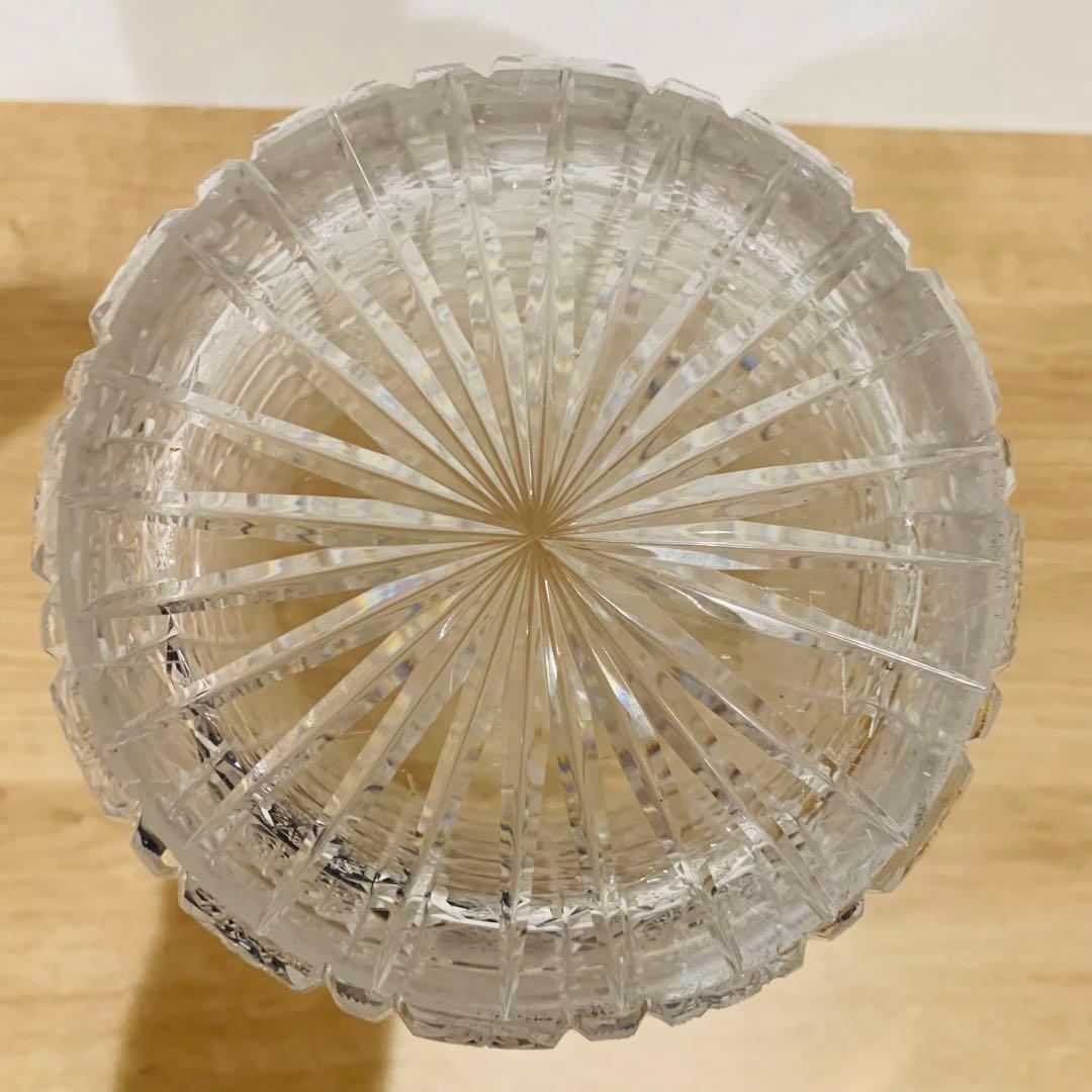 まとめて BOHEMIA ボヘミア 風車紋 花瓶 大型 高さ 30.5cm