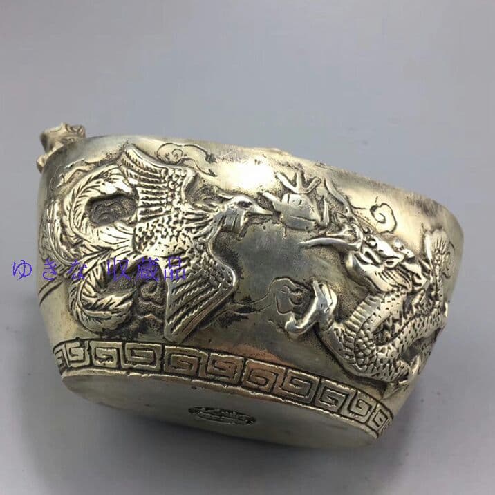 古玩家居工芸品の元宝の徳利急須の置物o