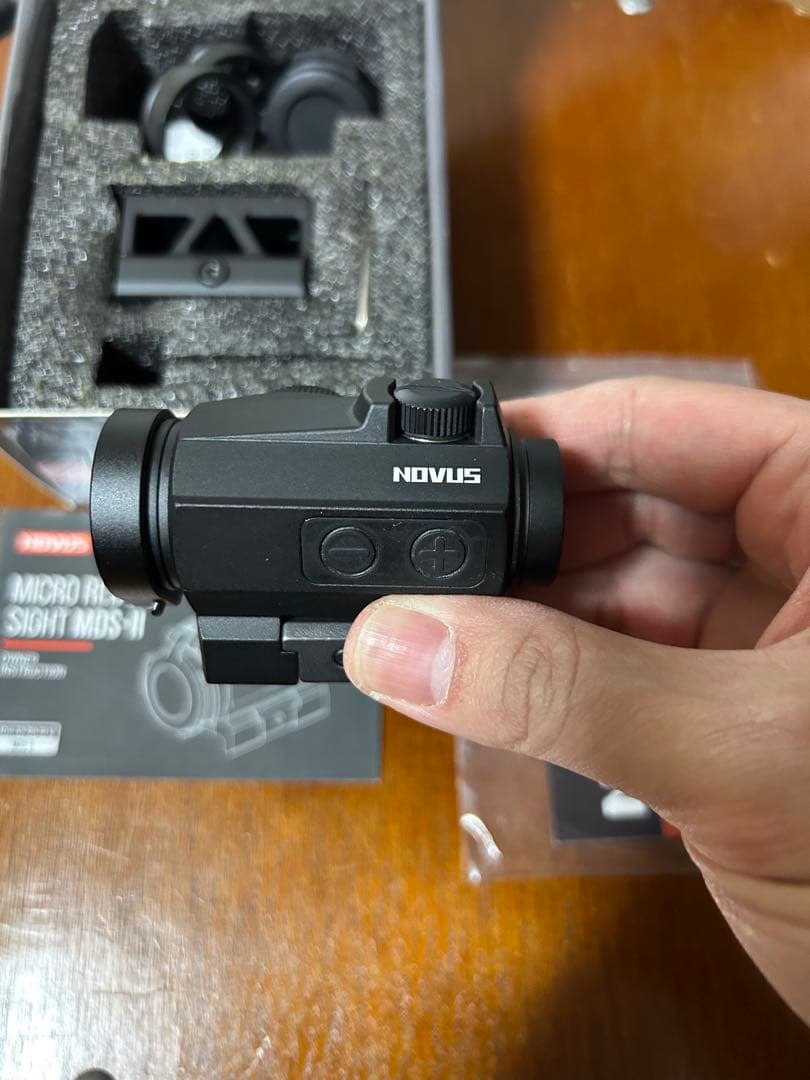 NOVUS マイクロレッドドットサイト MDS-II＆DCIレンズカバー