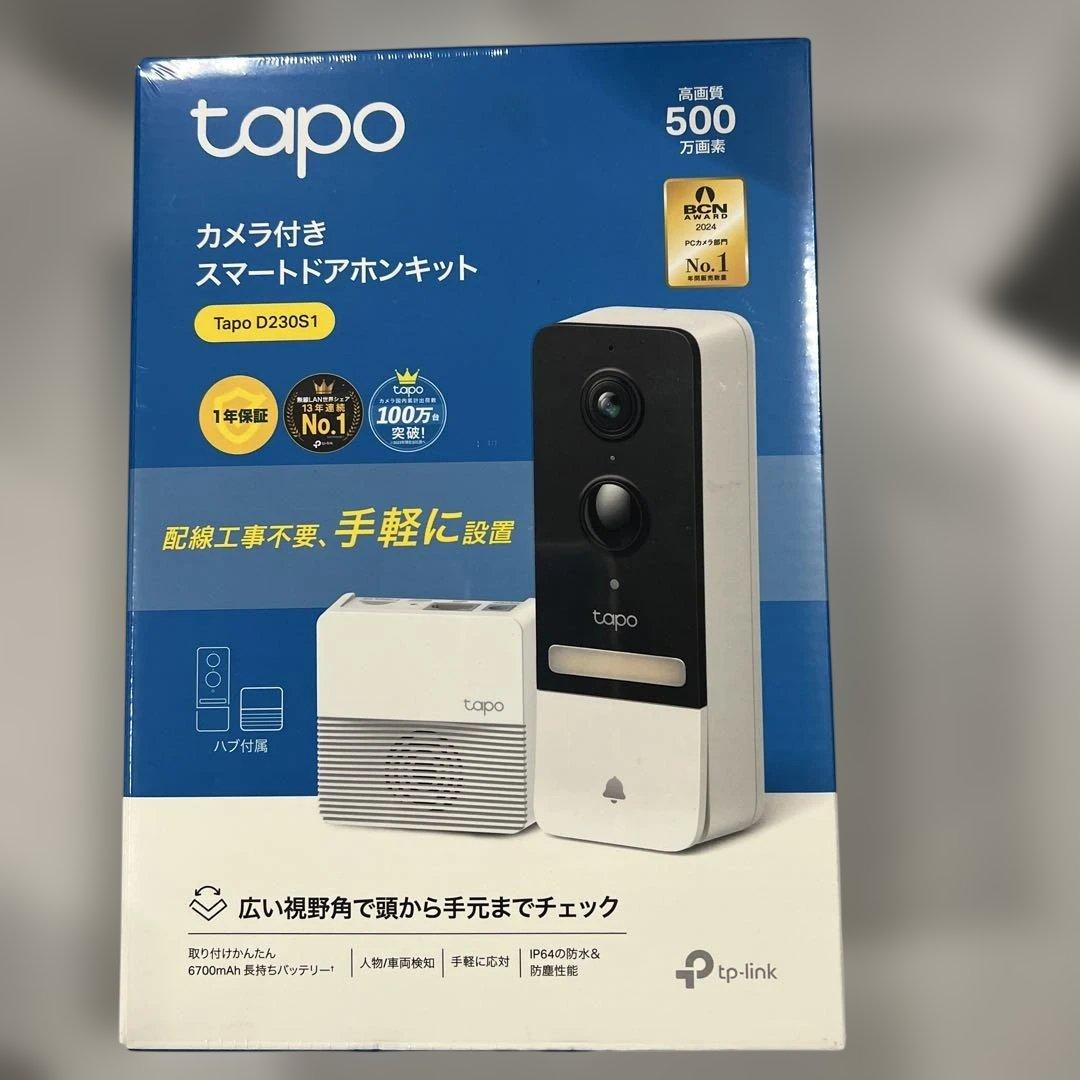 Tapo スマートドアホン D230S1/A
