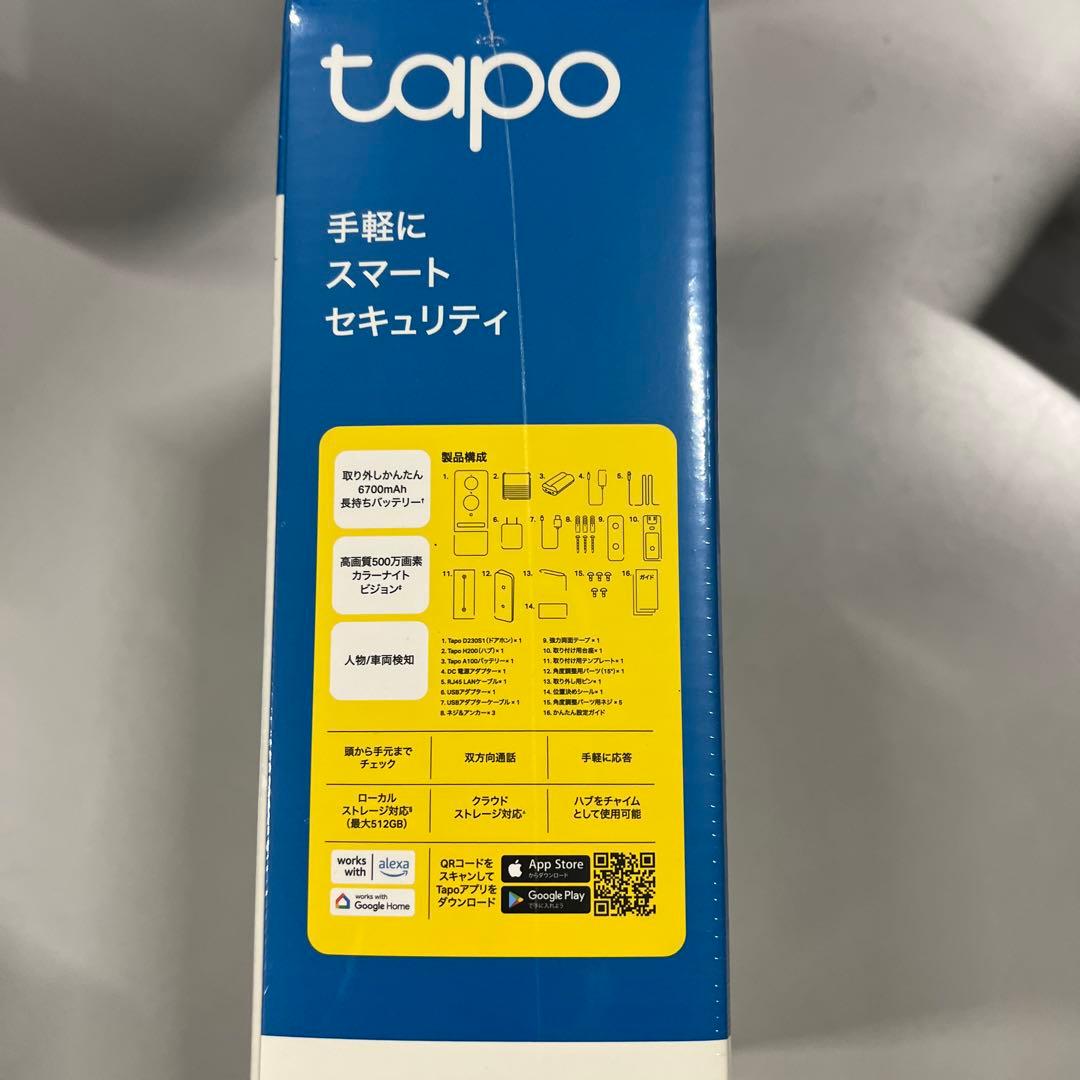 Tapo スマートドアホン D230S1/A