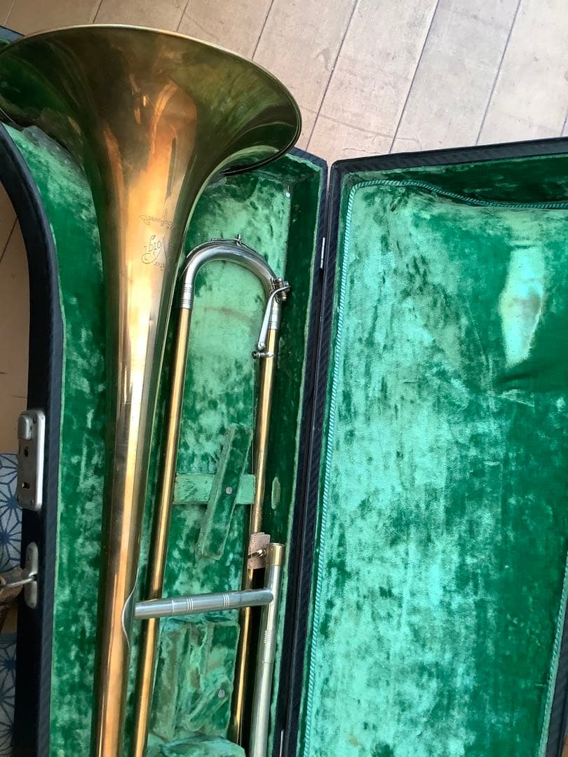 ドイツプロオケ首席奏者放出品　ホルスト・フォークト　テナートロンボーン　ドイツ管