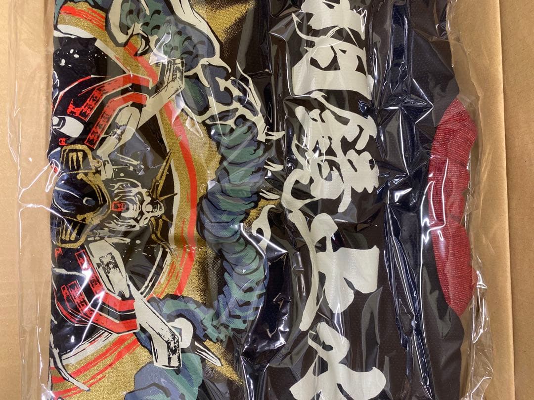 Ｍサイズ　STRICT-G 宮田織物『機動武闘伝Gガンダム』半纏 ゴッドガンダム