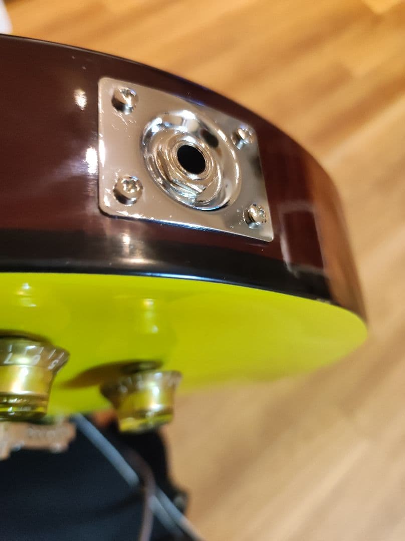 ノーブランド カスタム品 イエローレスポール