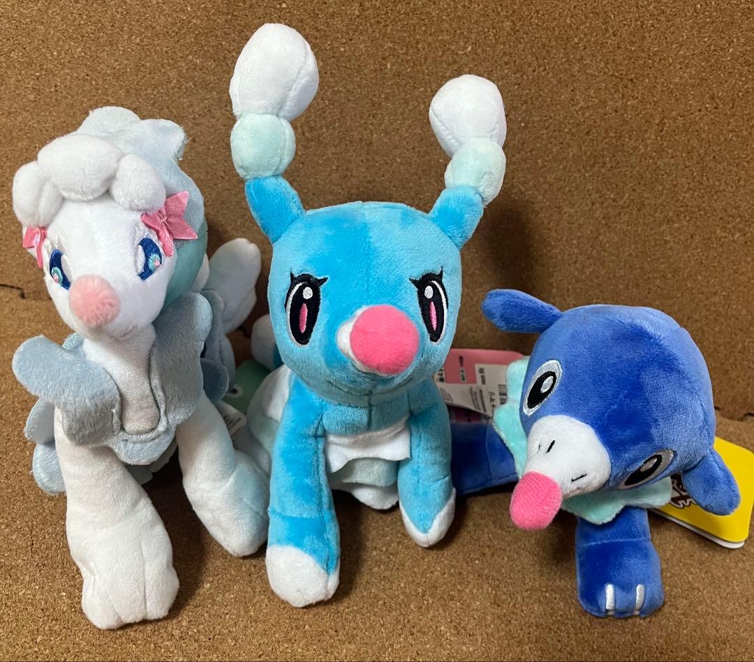 Pokemon fit アシマリ オシャマリ アシレーヌ 3点セット