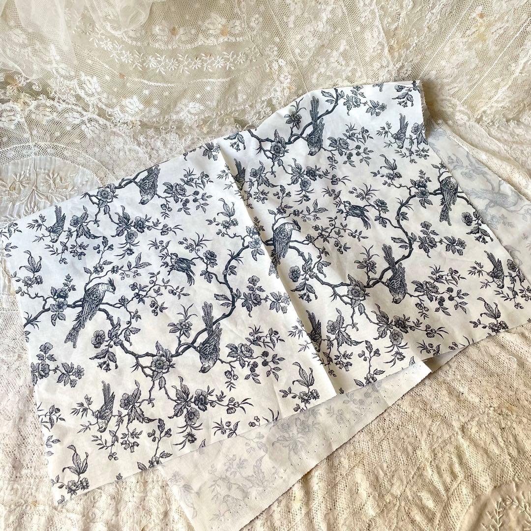 新春アンティーク福袋⑦布もの8点セット19世紀トーション&レース&端切&エプロン