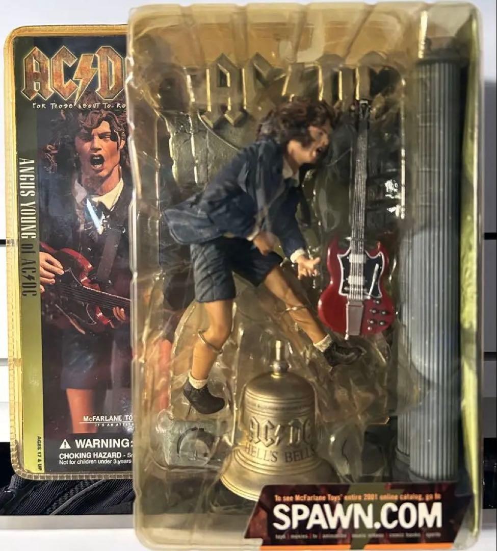 未開封 AC/DC アンガス•ヤング フィギュア　マクファーレン　 ‘2001