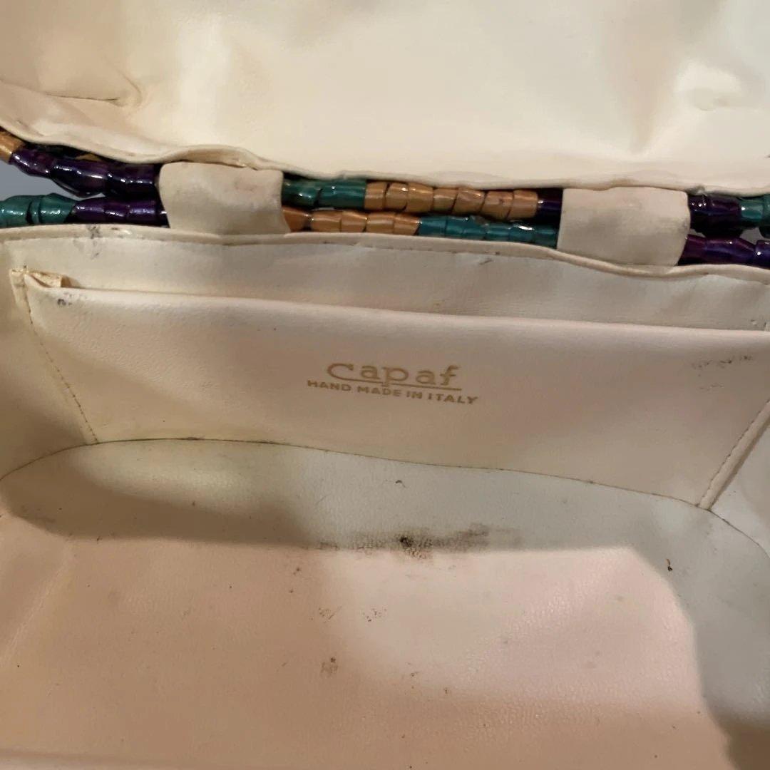 カパフ　パーティバッグ　イタリア製ハンドメイド