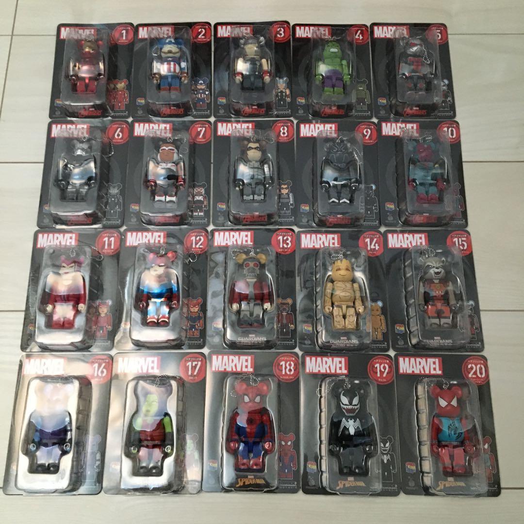 ベアブリック 新品　アイアンマン　コンプリートセット　1〜25 IRONMAN